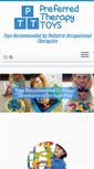 Mobile Screenshot of preferredtherapytoys.com